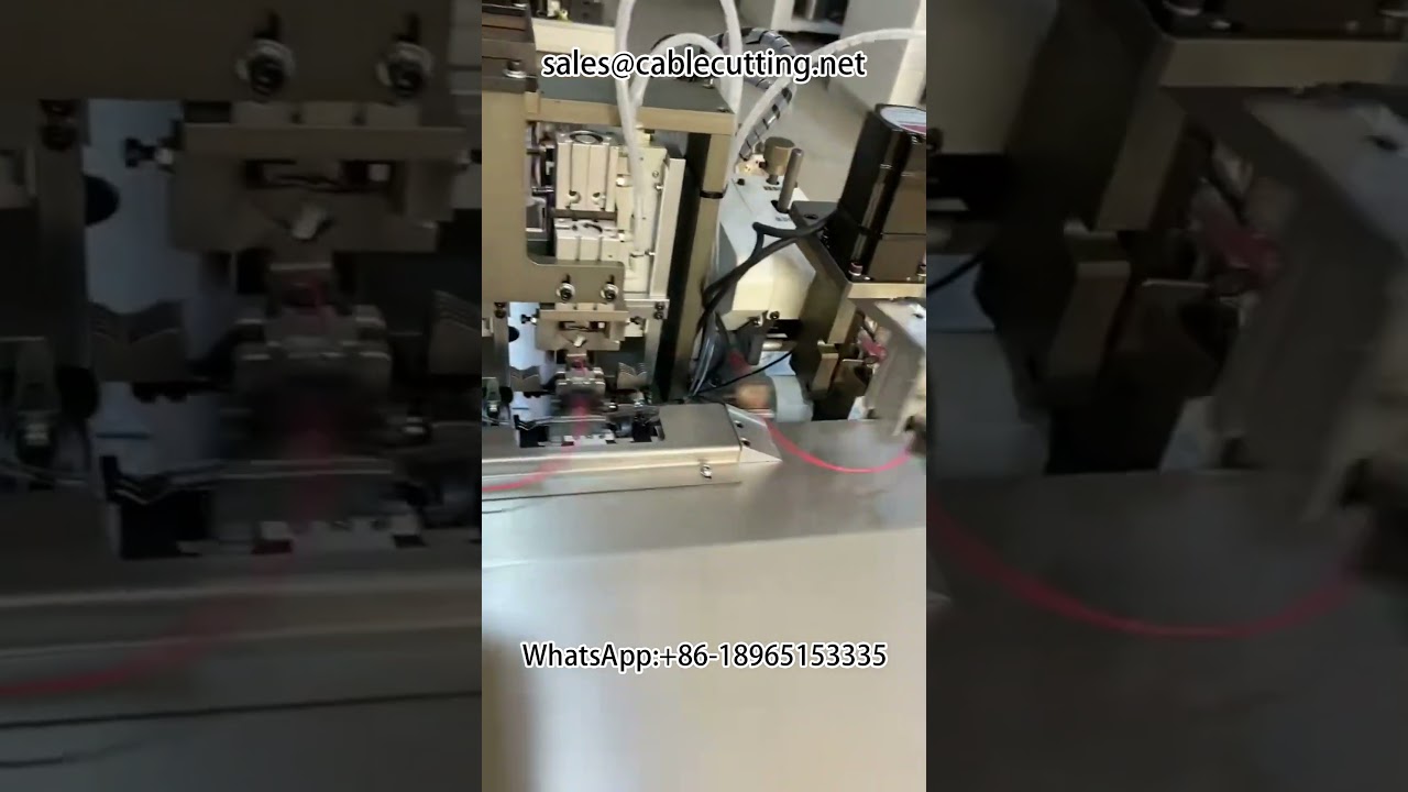 Double penetration heat shrinkable sleeve crimping machine #through heat shrinkable tube machine