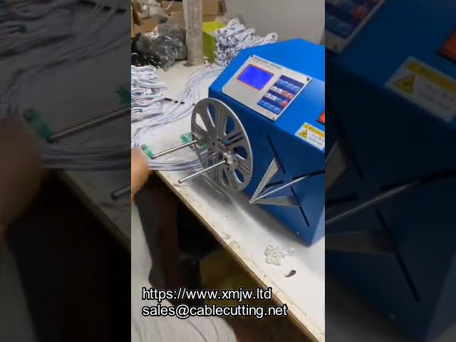 Usb Data Cable Audio Cable Earphone Cable Automatic Winding Tie Binding Machine