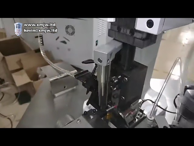 Flat Cables Dc Terminal Crimping Machine Single End Wire Cut Strip Split And Punch Terminal Equipmen