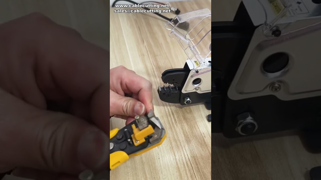 Multi Functional Pneumatic Terminal Crimping Machine for Various Applications