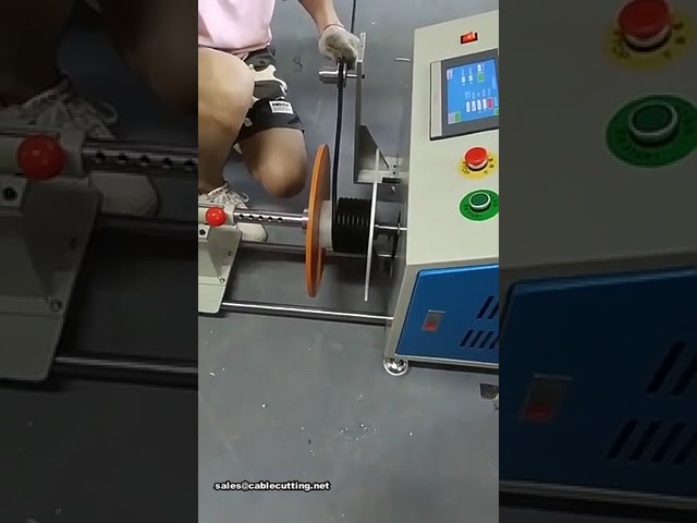 Cable Measuring And Winding Machine