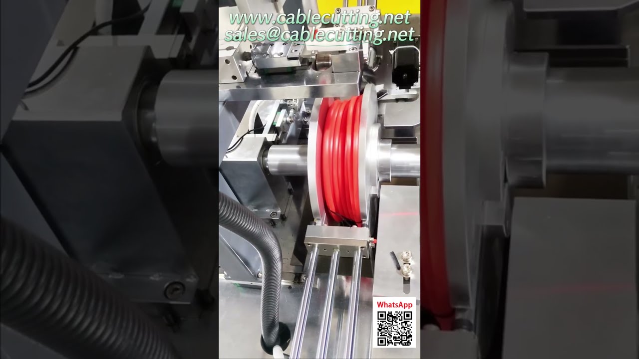 High Efficiency Air Hose Coiling & Tying Machine  Fully Automated Process