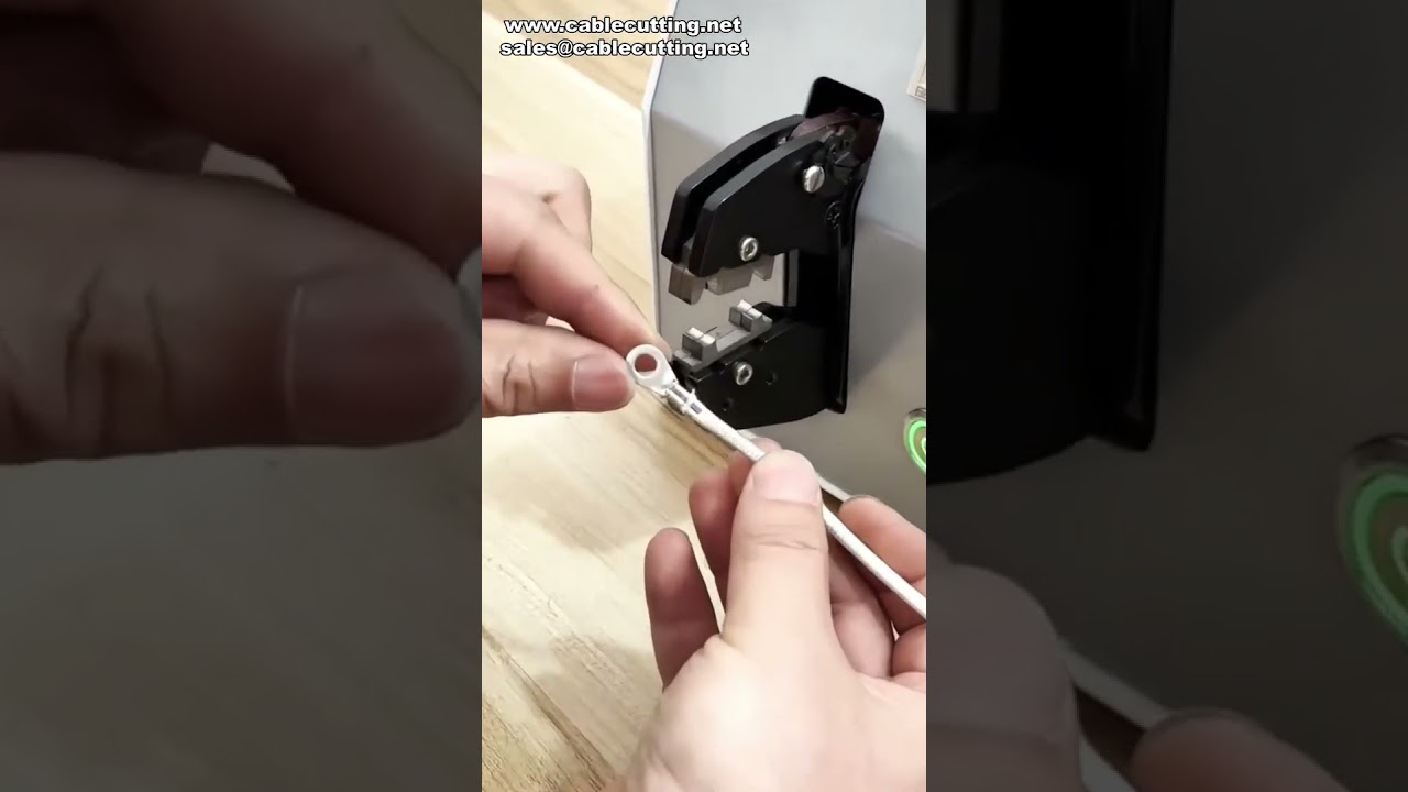 65EC Pure Electric Terminal Crimping Machine for 0 25 16 sq mm Wires