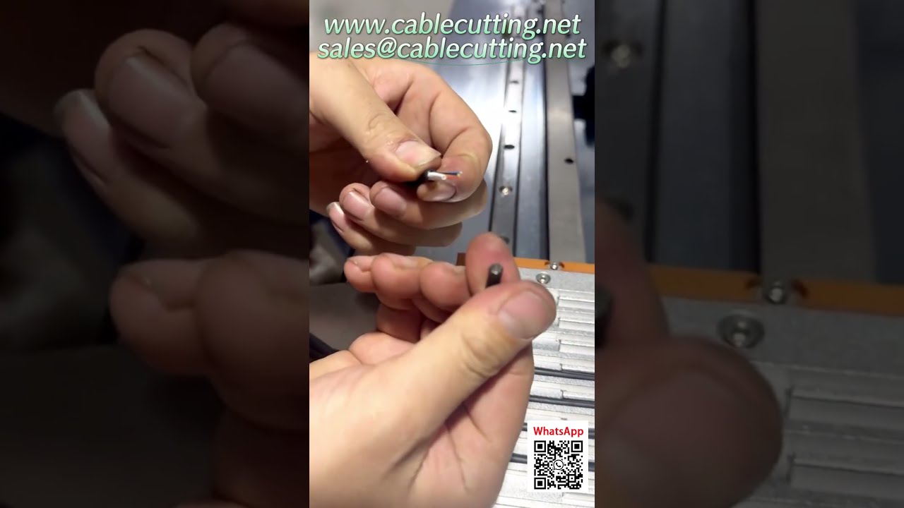 Contact Free Laser Wire Stripper  No Damage to the Core Conductor