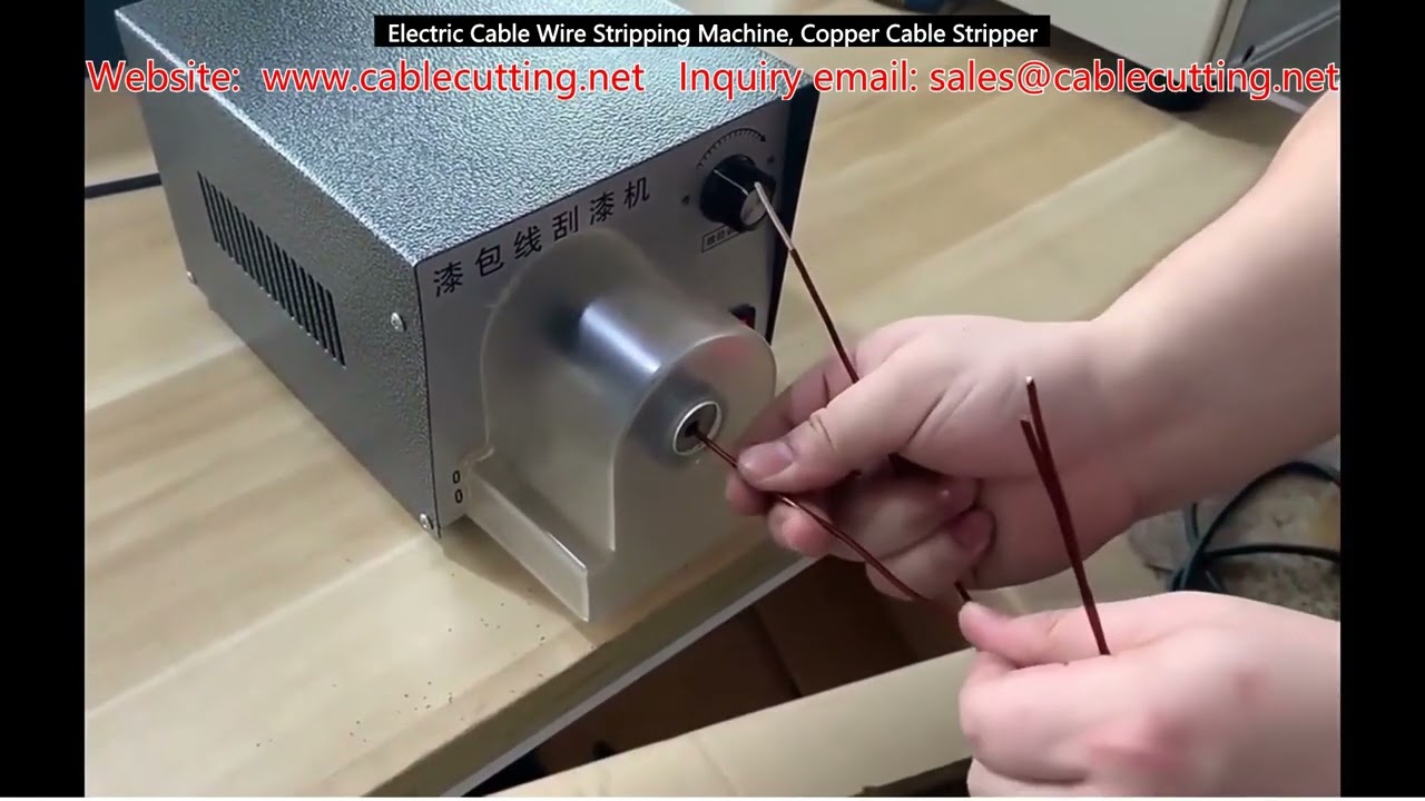 Electric Cable Wire Stripping Machine, Copper Cable Stripper