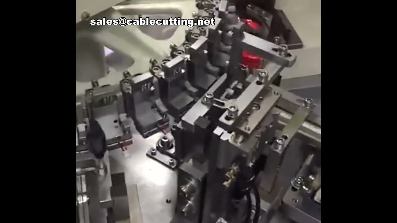 Fully Automatic 2p Parallel Wire Single Head Dipping Tin Through Shell Terminal Machine Wire Insert