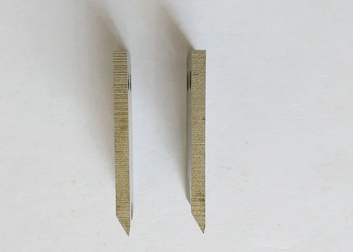 white steel Blade, tungsten steel Blade, flat groove Blade, for stripping machine Tungsten Steel Blade