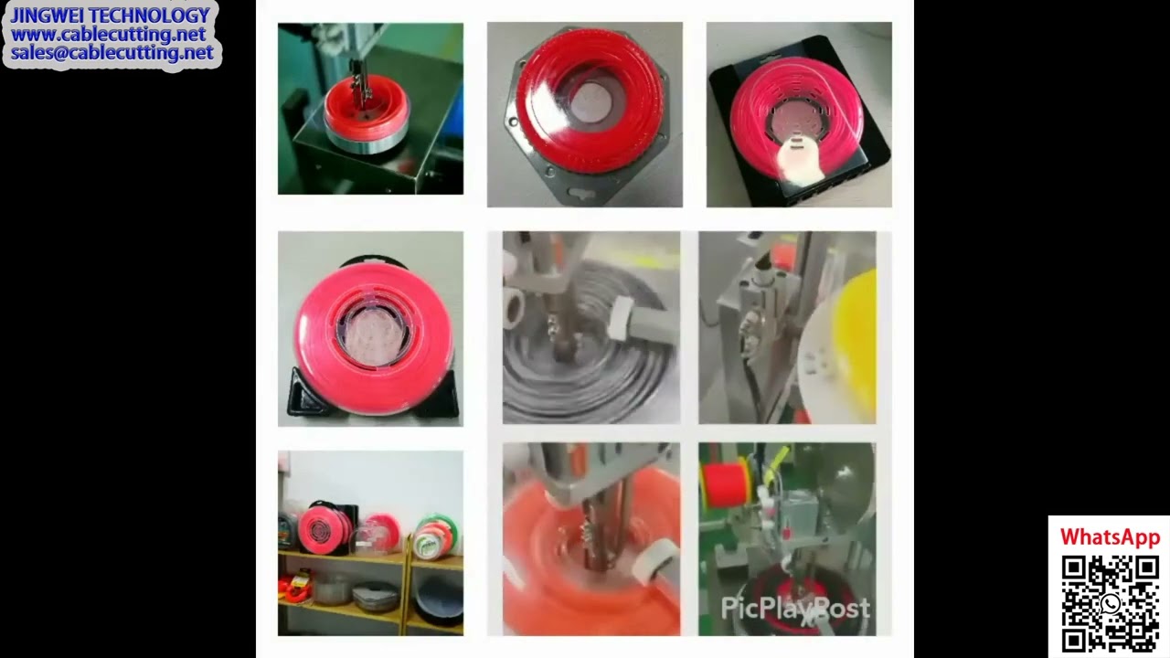 Trimmer Line Winding Machine for Blister Packaging  High Speed Operation