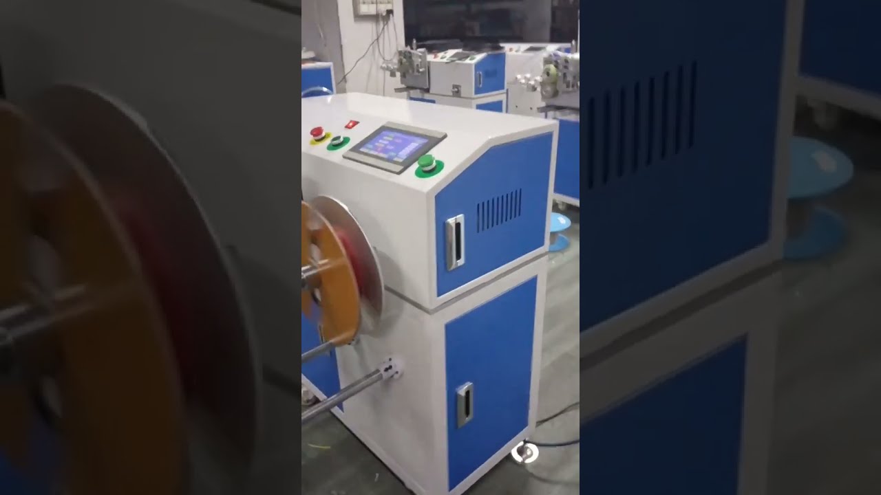 RVB Red Black Double Parallel Wire Metering and Coiling Machine