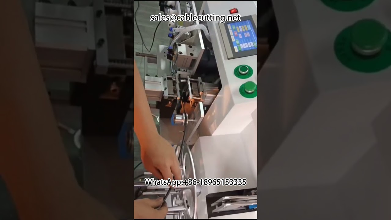 Automatic Metre Counting Sorting Stripping Cutting Winding Tying Machine #Meter Counting Winding