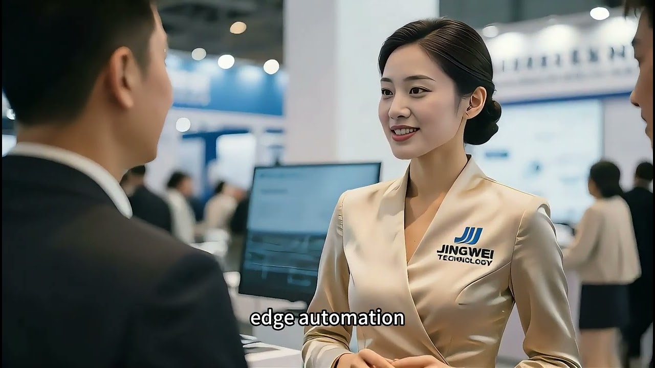 Business manager of Jingwei Technology Company accepts exclusive interview with media.