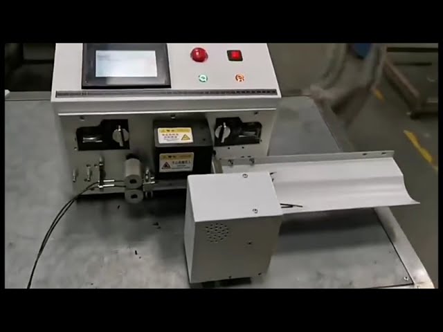 Cut and Twist Electric Core Wire Half Power Cord Strip Cable Machine with Single Twist