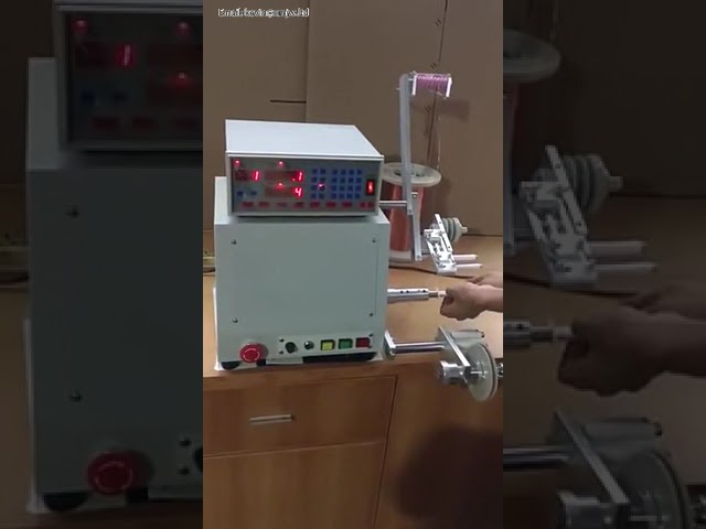 Best 810 Coil Winding Machine with 0.03 to 1.2mm Tensioner CNC Automatic Wire Winder Dispenser