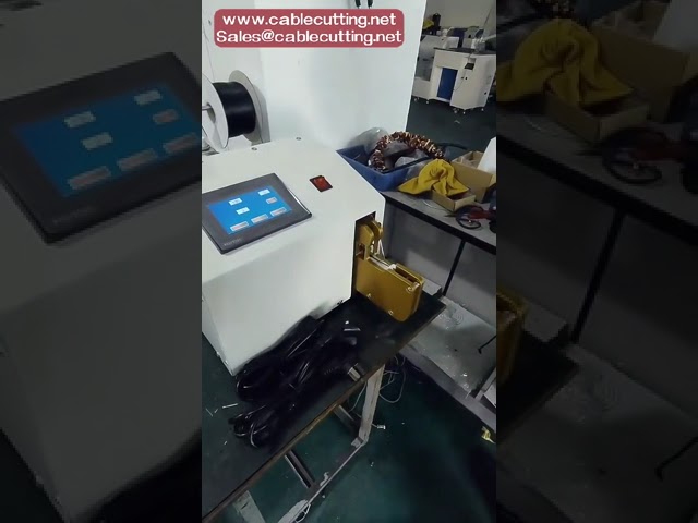 Manual USB Cable Tying Machine for OD 40-80 mm Wires, CE Certified