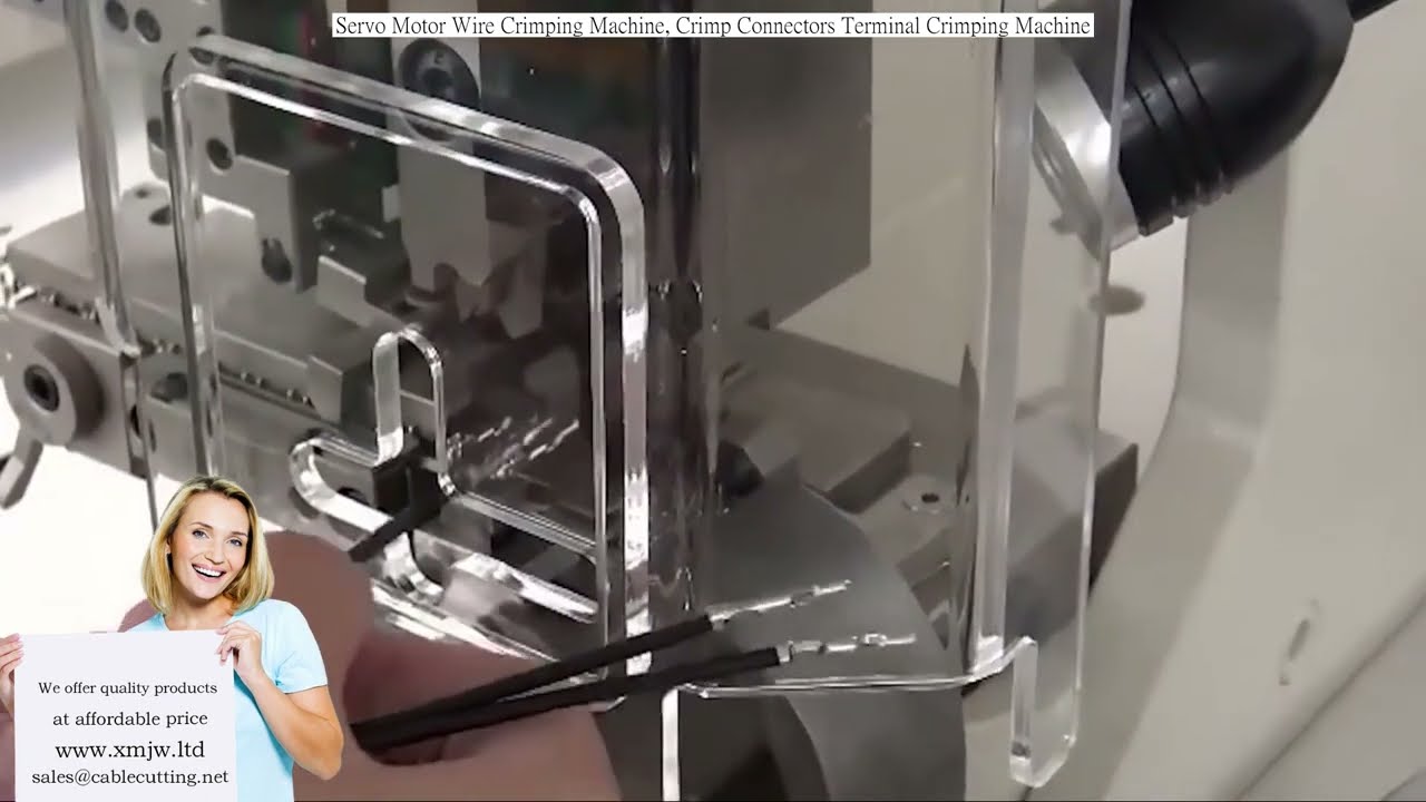 Servo Motor Wire Crimping Machine for Crimp Connectors and Terminal Crimping