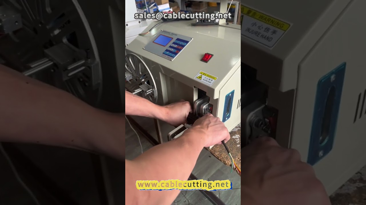 89  Wire winding and tying machine # wire processing # wire winding machine