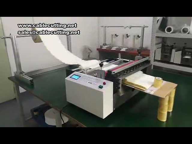 Automatic Foam Roll Paper Cutting Machine | Foam Paper Slicing Machine