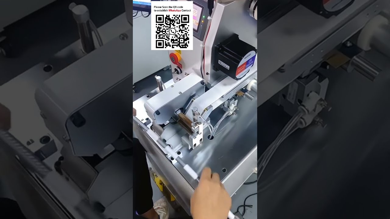 Automatic Wire Harness Label Printer and Applicator Machine for Labeling Automation