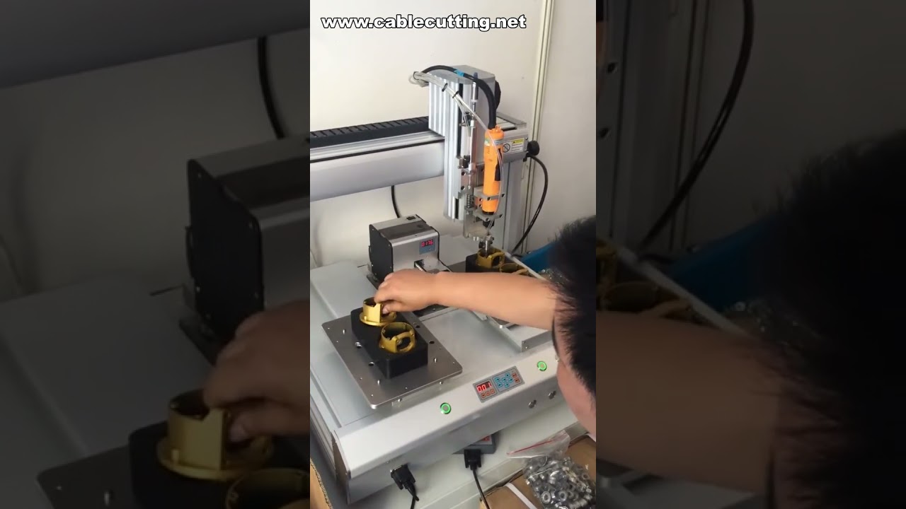 Automated Screw Driving Robot | Industrial Screw Fastening Robot System