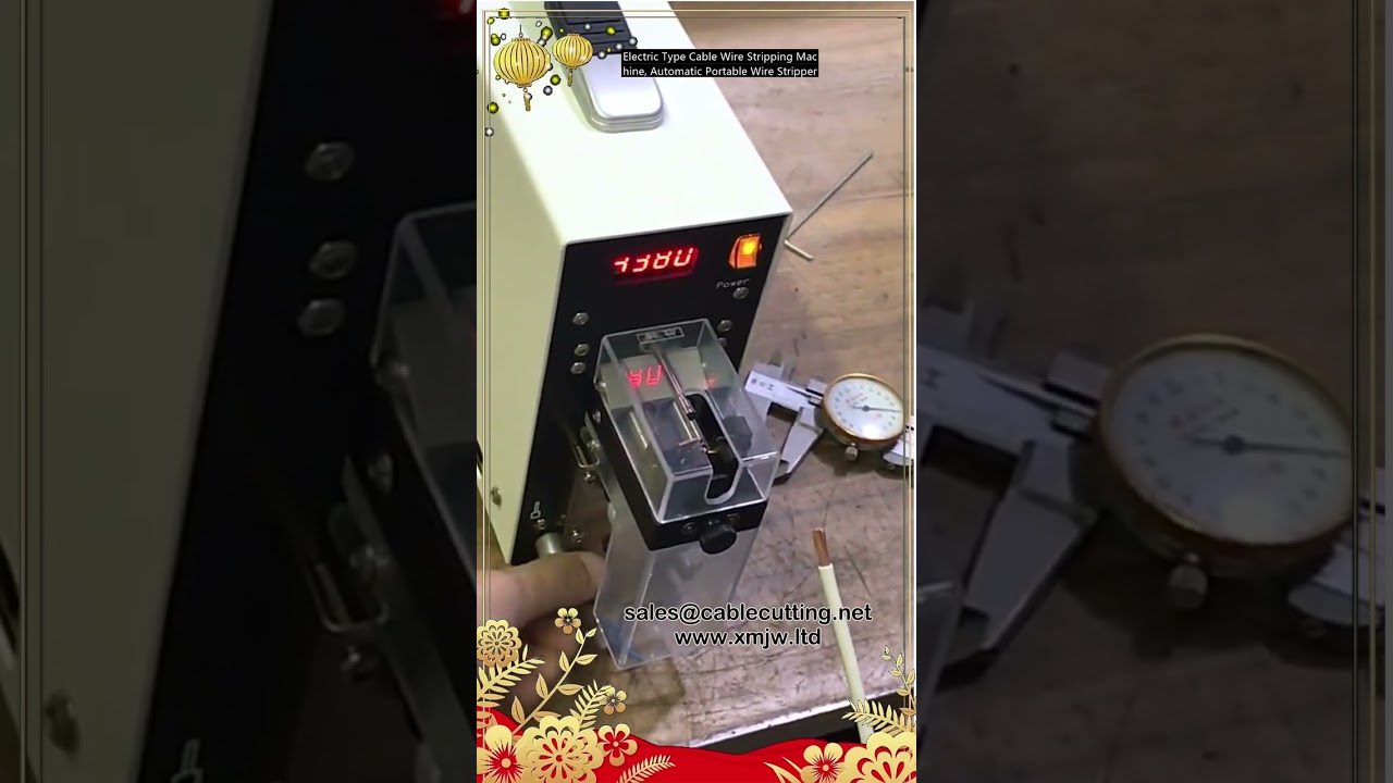 Electric Type Cable Wire Stripping Machine, Automatic Portable Wire Stripper