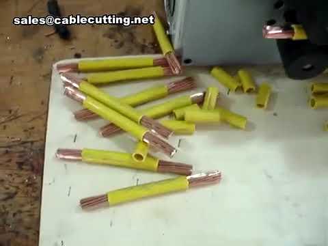 70mm² Wire Stripping and Cutting Machine for Industrial Automation