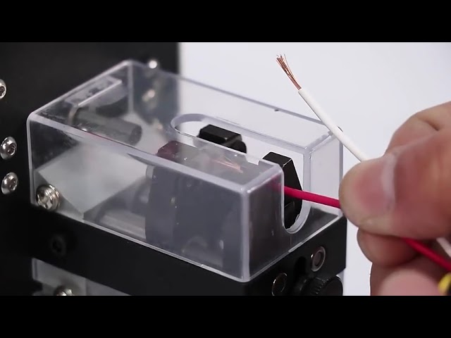 High Precision Portable Electric Wire Stripping Machine for Automotive Cable Processing