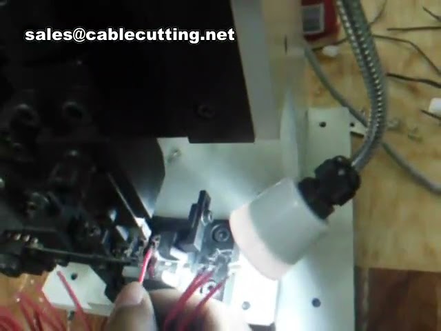 Cable Lug Terminal Crimping Machine for Industrial Wire Processing