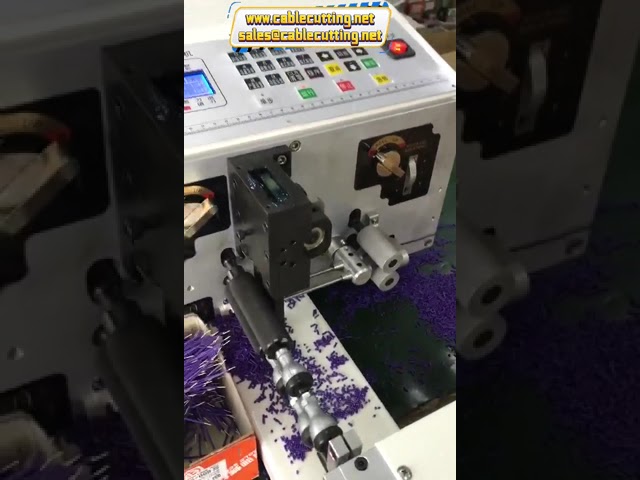 Wire Stripping, Cutting, Peeling, and Twisting Machine