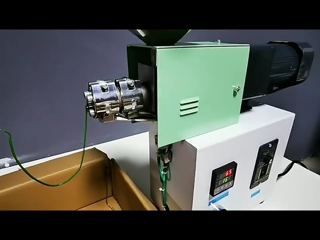 Desktop SJ12 Mini Plastic Extruder   Laboratory Single Screw Extruder