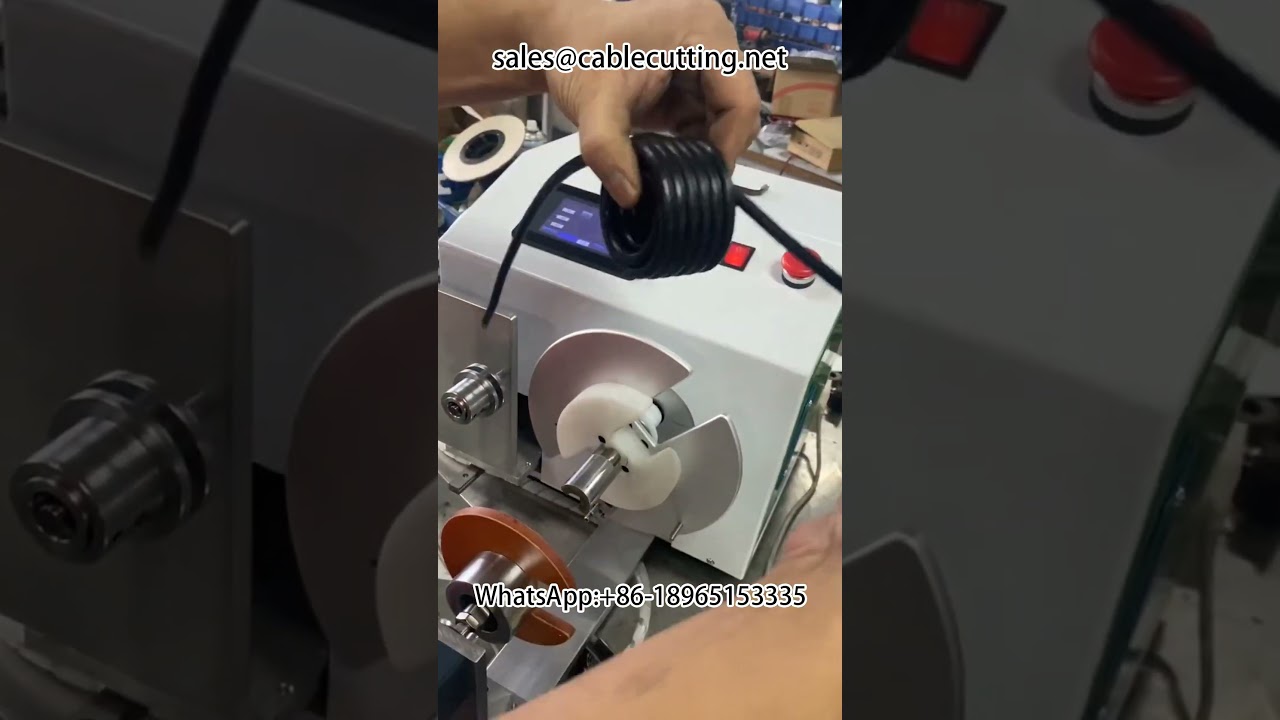 Stay-Ahead Stay-Tail Single Winding Row Position Machine | Wire Harness Processing