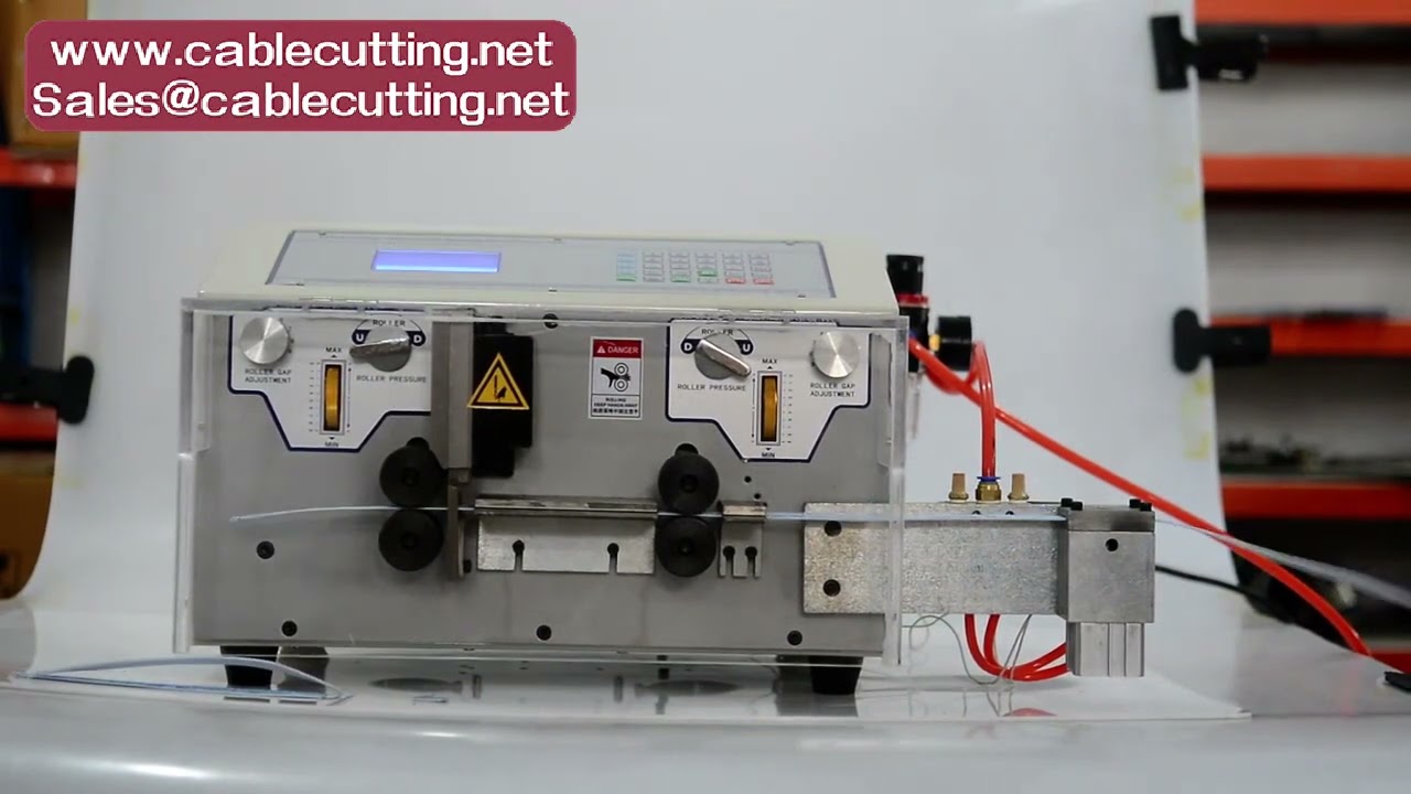 Automatic Computer Wire Stripping and Bending Machine for Flex Flat Cable | 110V/220V