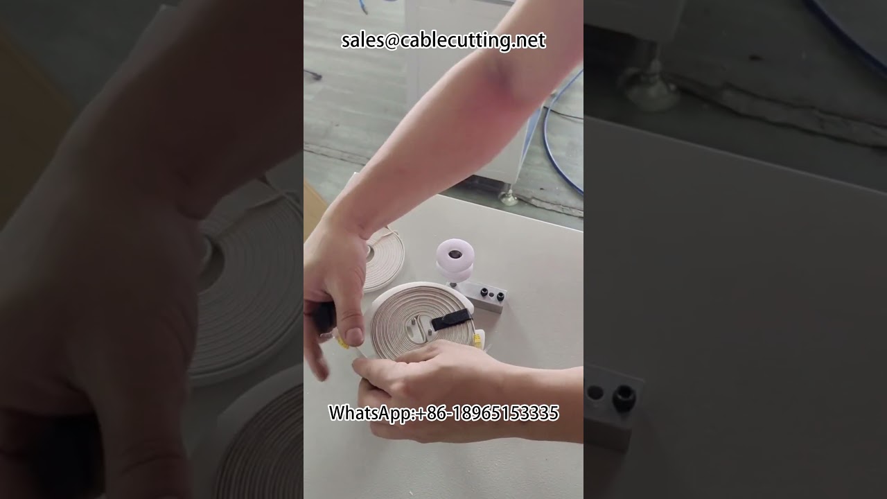 Flat Wire Winding Machine for Network and HDMI HD Cables