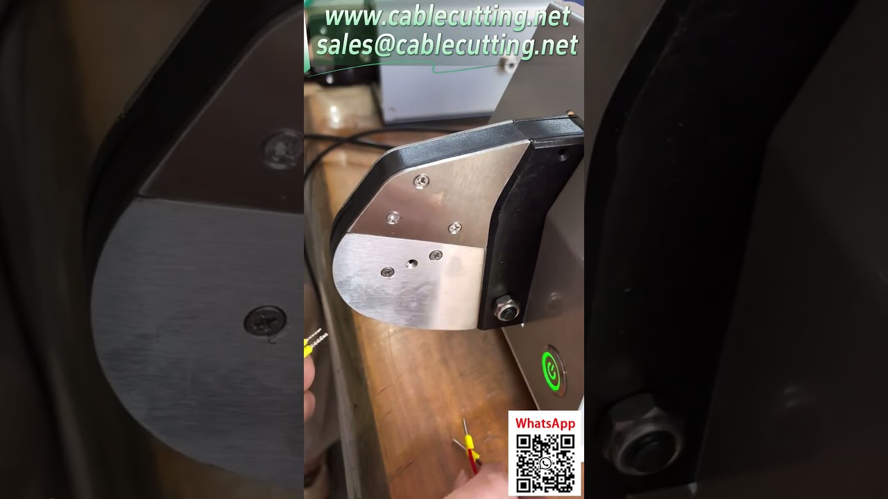 Automatic Wire Ferrule Crimping Machine for 10mm² Square Connectors, No Stripping Required