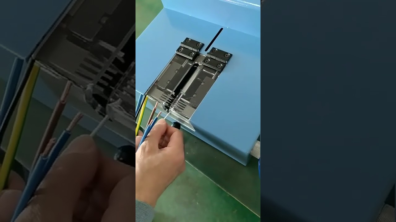 LY Pneumatic High-Accuracy Desktop Inductive Wire Peeling Stripping Cutting Machine 10-Square-m