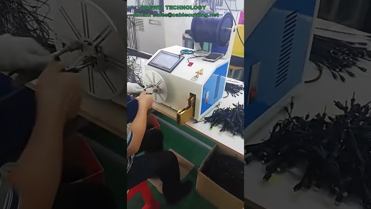 Hot Sale Automatic Cable Coiling Machine for Wire Winding and Tie Wrap