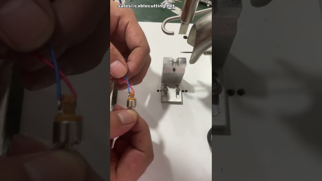 Audio Connector Soldering Machine for Factory Automation