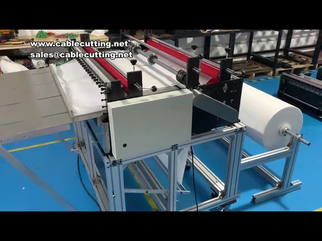 Automatic Pearl Cotton Slicing Machine with Horizontal & Vertical Cutting for Bubble Film