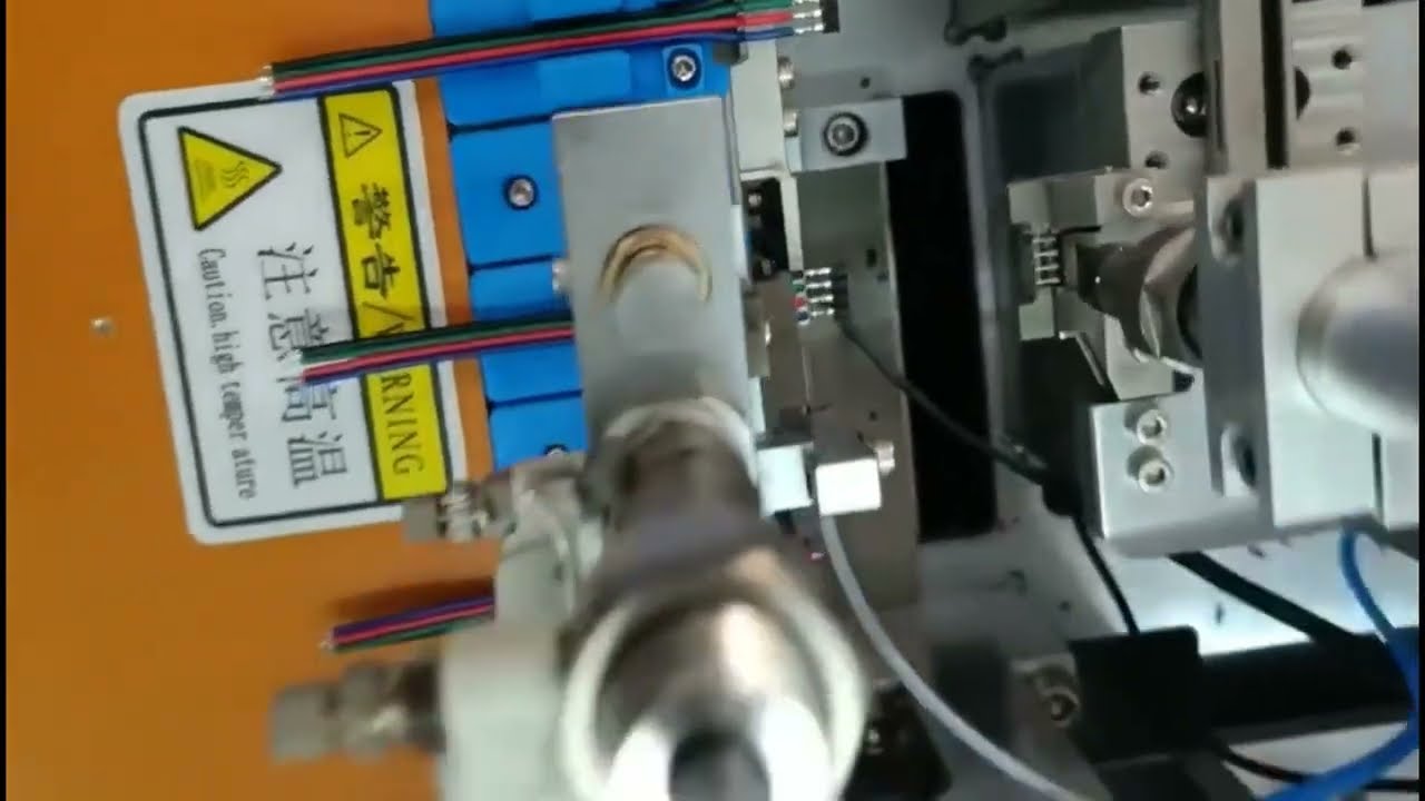 USB Cable Manufacturing Equipment Automatic USB Connector Led Chips Christmas Light Soldering Machin