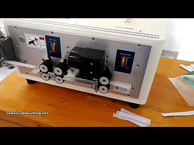 Wire Cutting, Stripping, and Splitting Machine | Automated Wire Processing