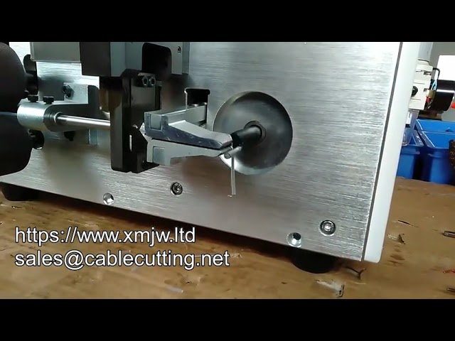 WPM-6-pf Automatic Wire Cutting Stripping Bending Machine | Wire Cutter