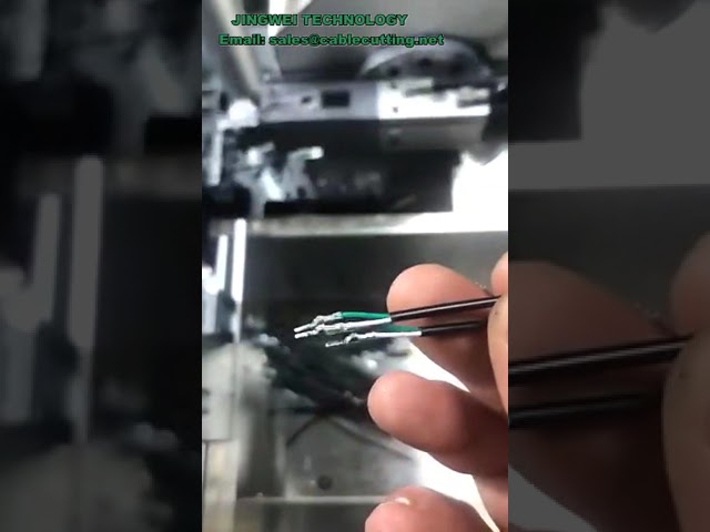 Fully Automatic Sheath Wire Single End Tin Dipping Machine for Wire Harness BV BVR Electronic Cables