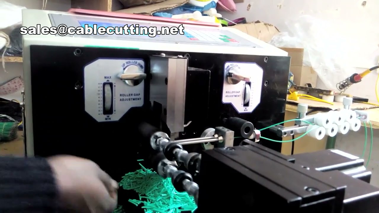 Wire Cutting Stripping and Twisting Machine | Automated Cable Processing
