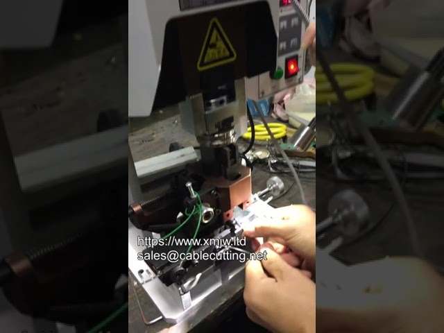 Molex Connector Crimping Machine | High-Speed Automated Terminal Crimper