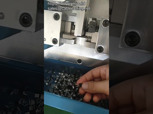 Tube Packing Power Transistor Cut Legs Forming Machine | Transistor Lead Bending Machine