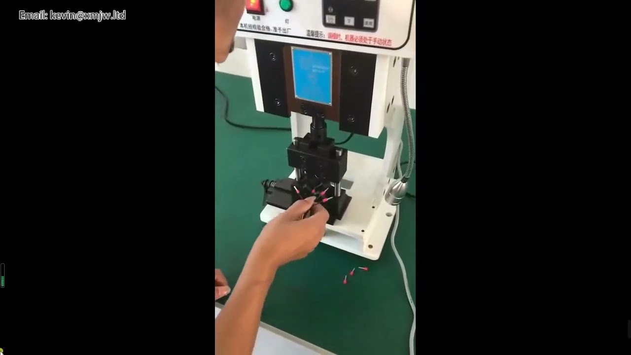 1.5T-2.0T Electric Terminal Crimper, Low Noise Vertical Horizontal Single G Crimping Machine