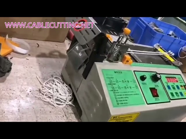 Elastic Earloop Cutting Machine for Face Mask Production