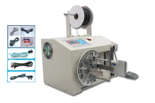 Automatic wire winding machine, wire binding machine